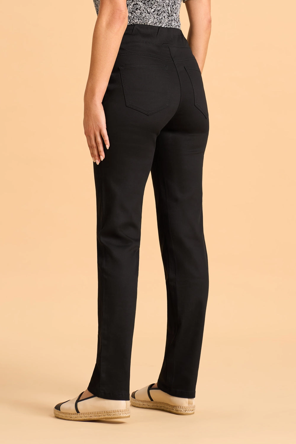 Bengajean Full Length Straight Leg - Black Noir