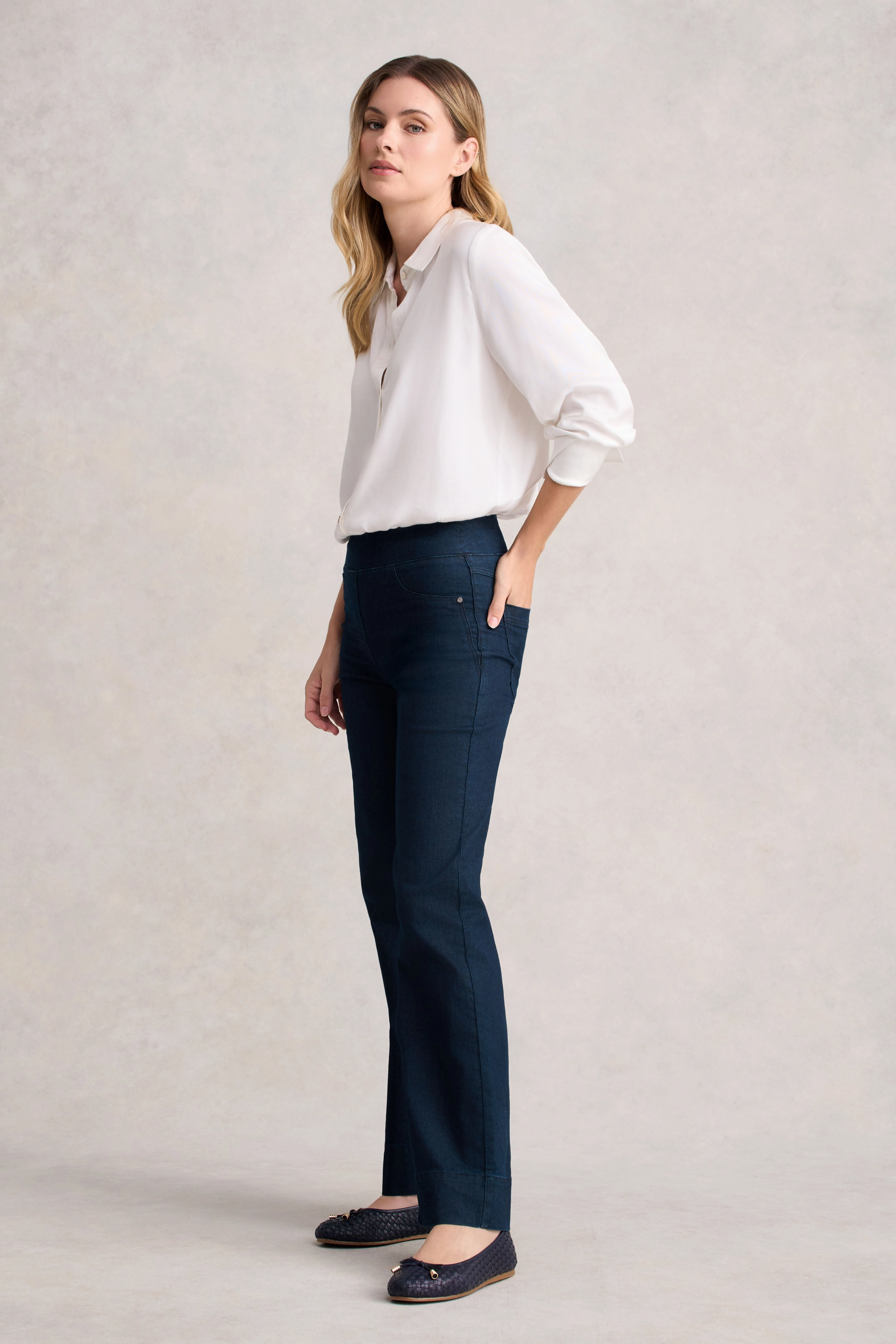 Bengajean Relaxed Bootcut - Dark Denim