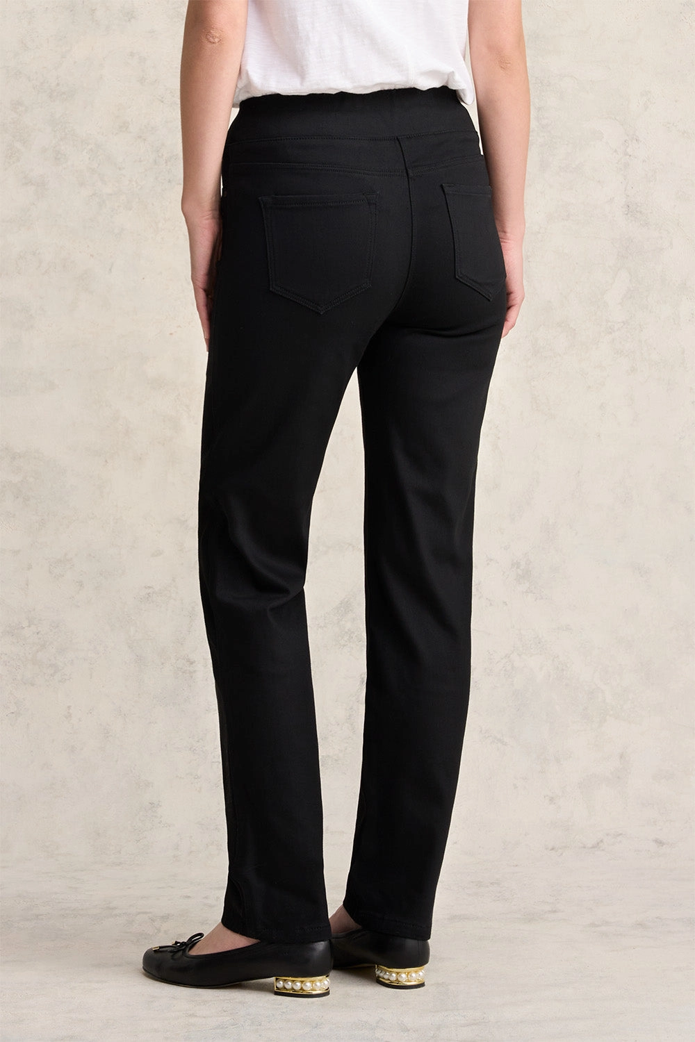 Bengajean Straight Cashmere Feel - Black