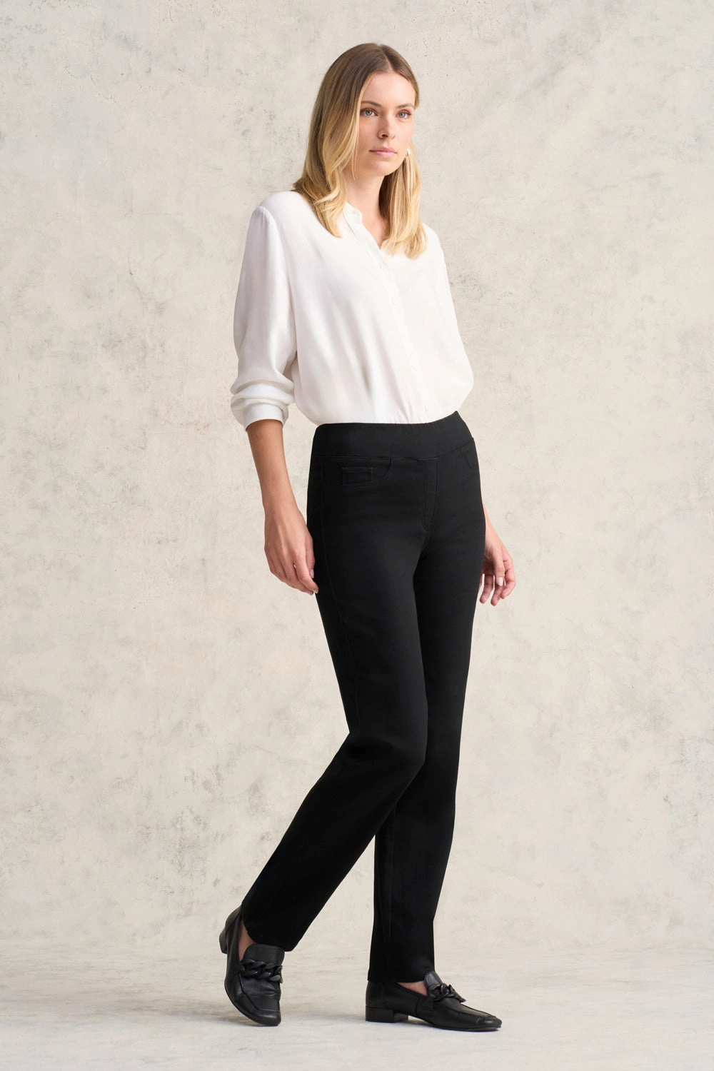 Bengajean Straight Cashmere Feel - Black