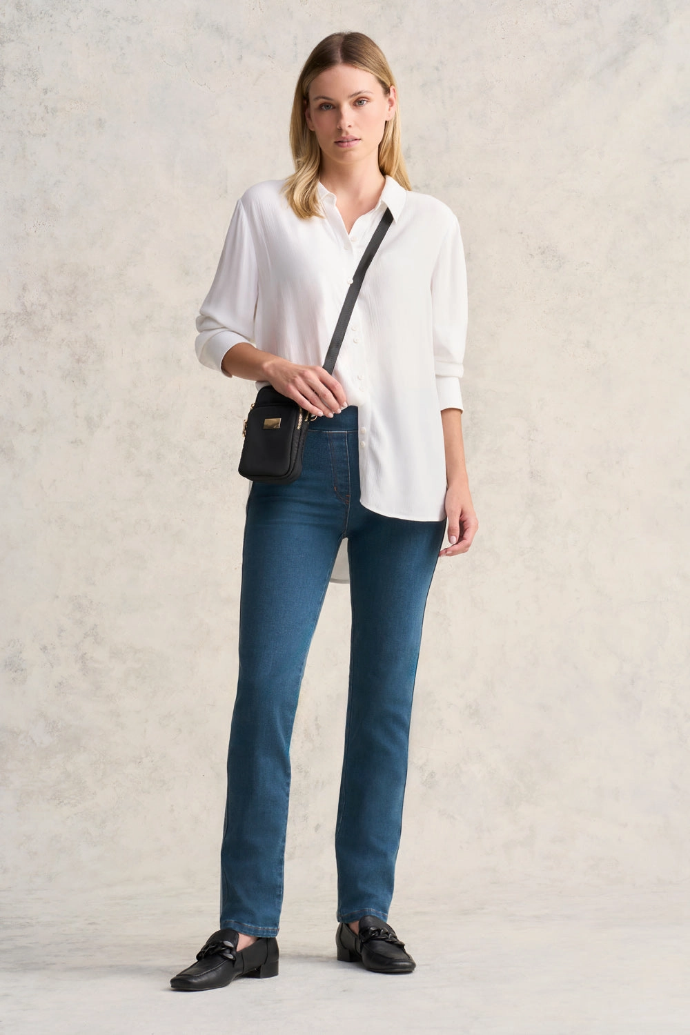 Bengajean Straight Cashmere Feel - Denim Wash