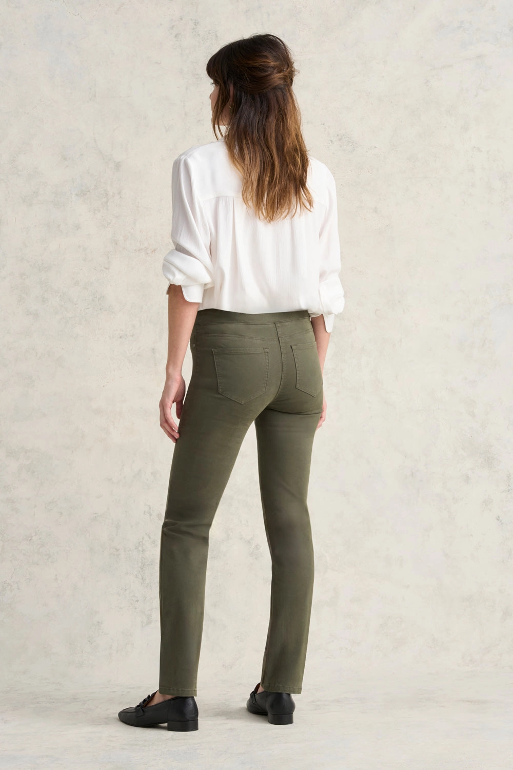 Bengajean Straight Leg - Dark Olive