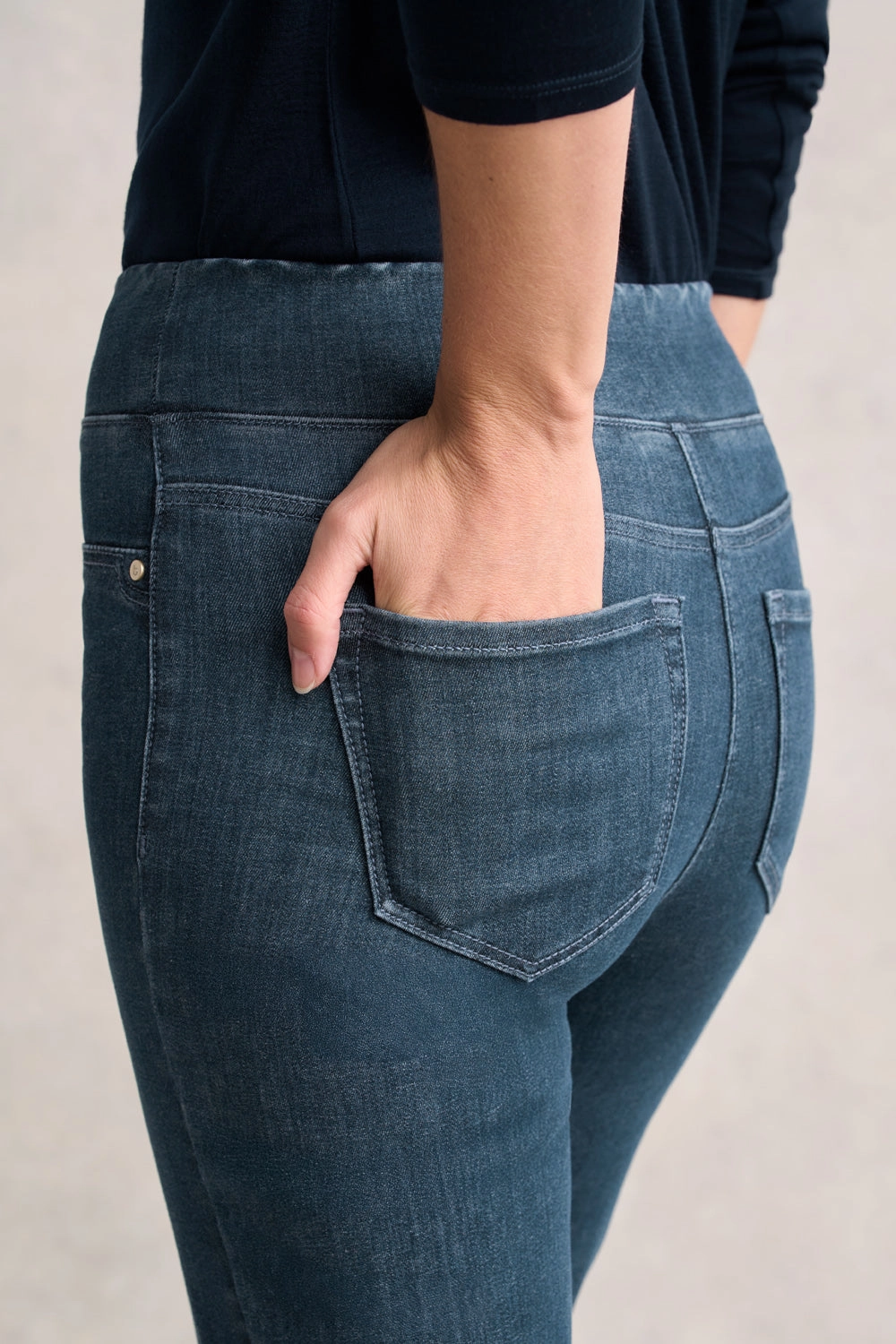 Bengajean Straight Leg - Indigo Grey Wash