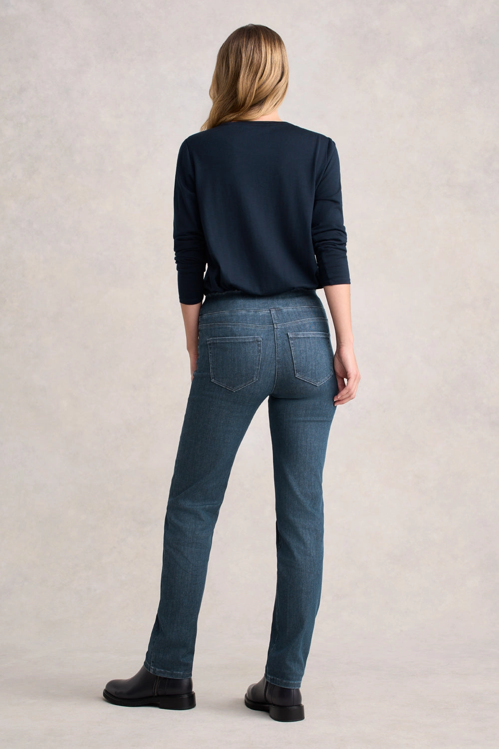 Bengajean Straight Leg - Indigo Grey Wash