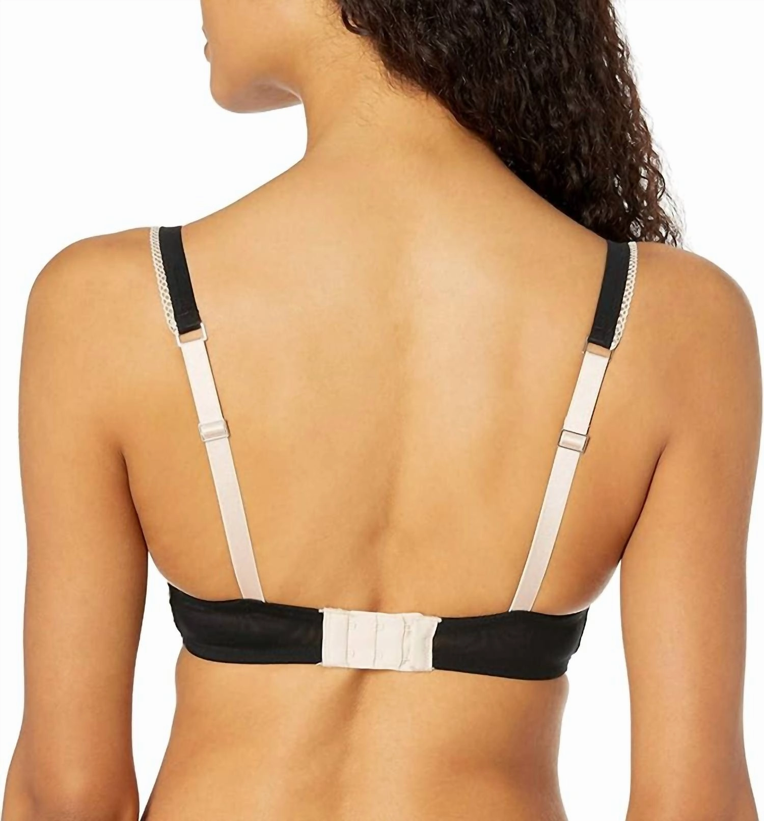 Bissette Demi Contour Bra In Black/sugar Baby