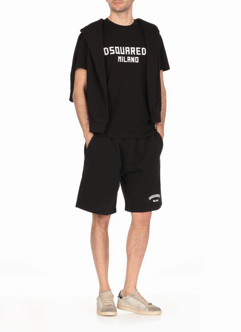 Black Cotton Short