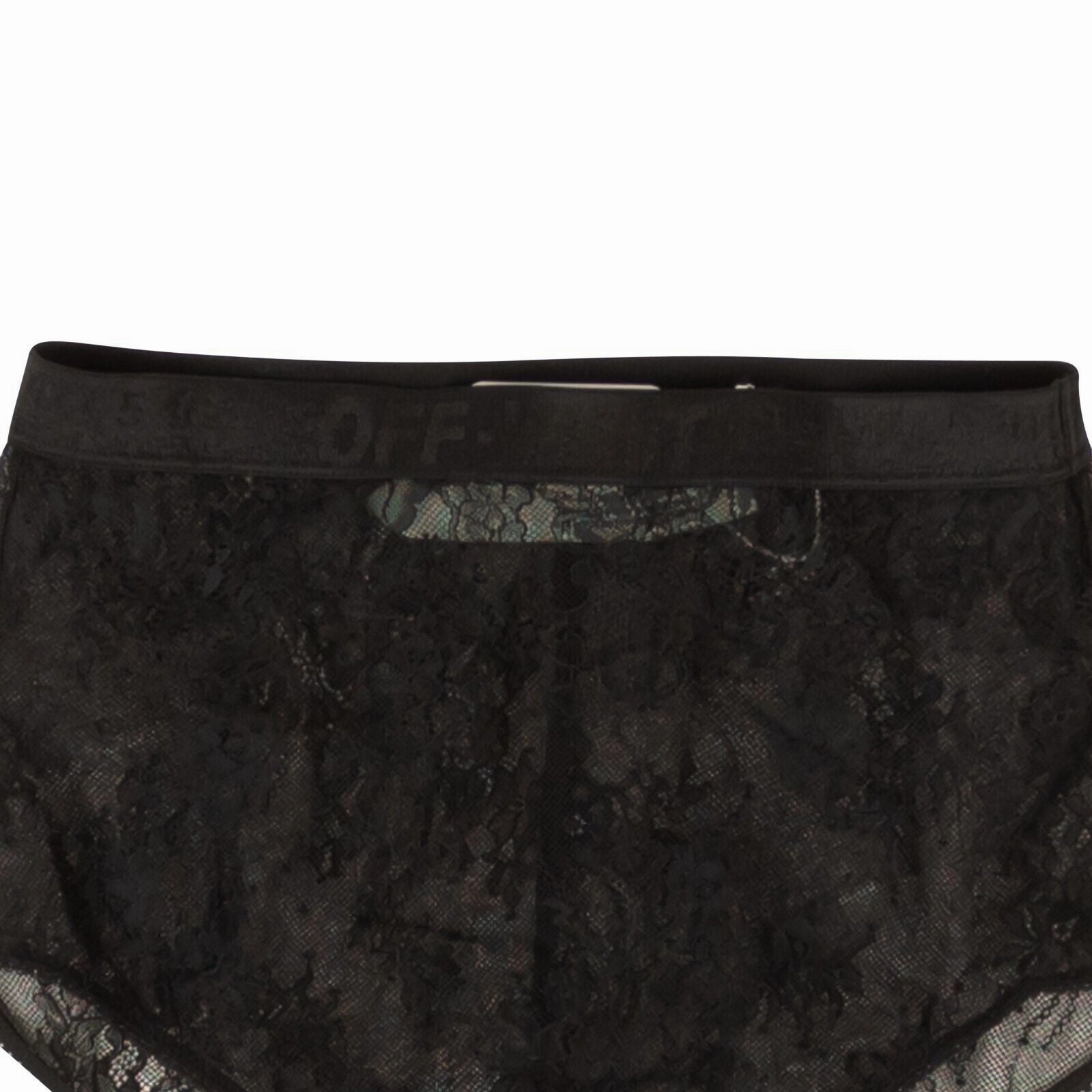 Black Sheer Lace Bottom