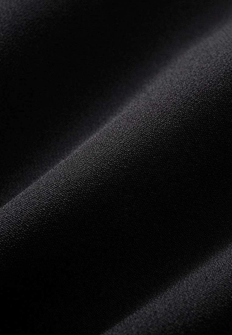 Black Straight-leg Pants