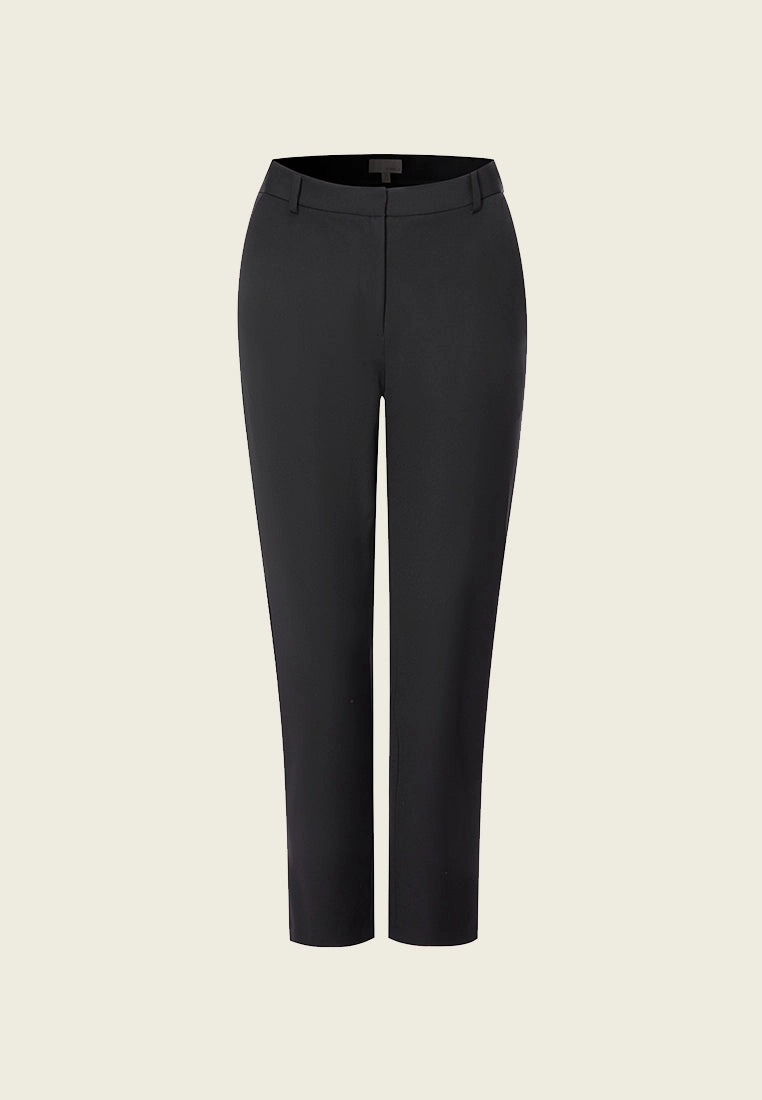 Black Straight-leg Pants