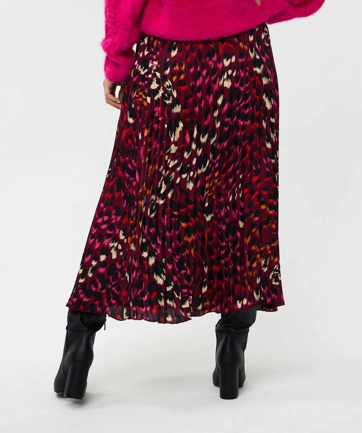 Bloom Animal Print Skirt In Multicolor