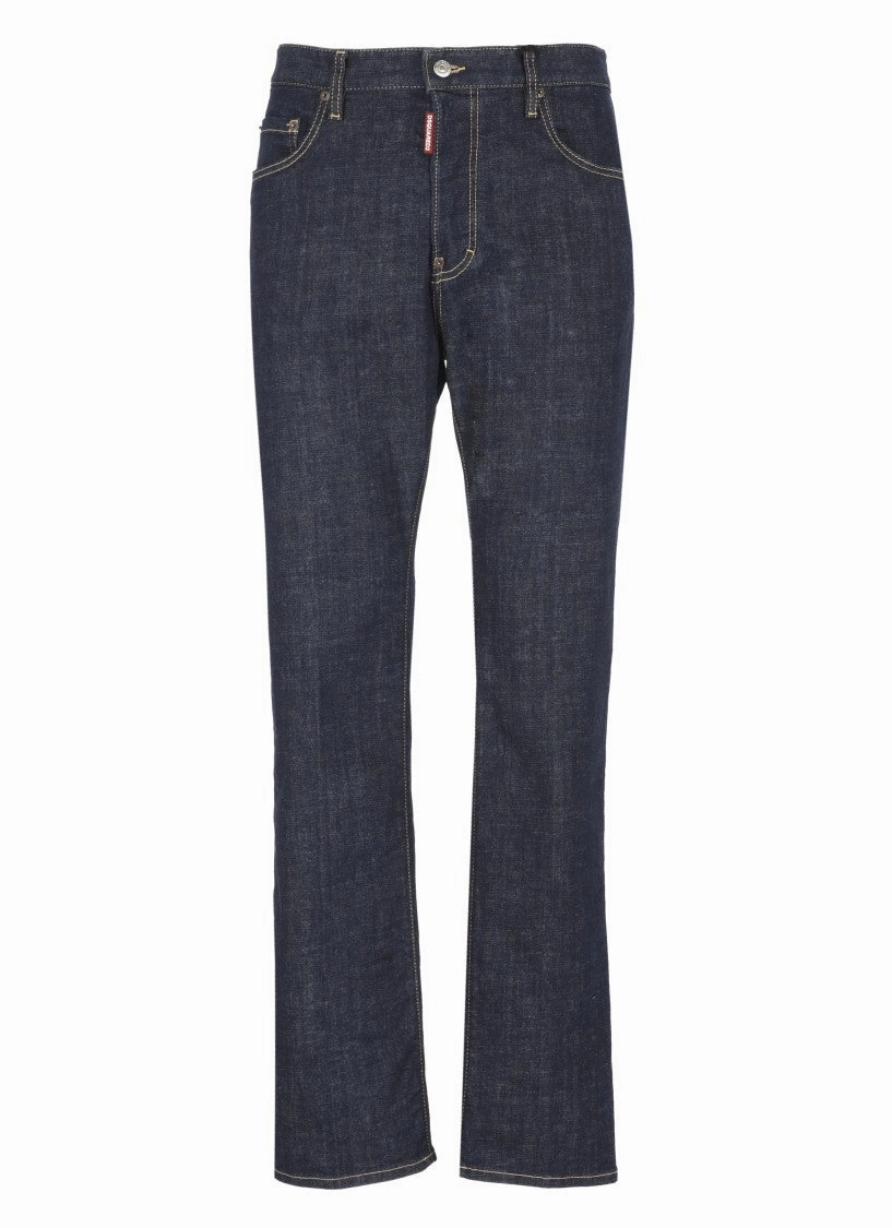 Blue Cotton Jeans