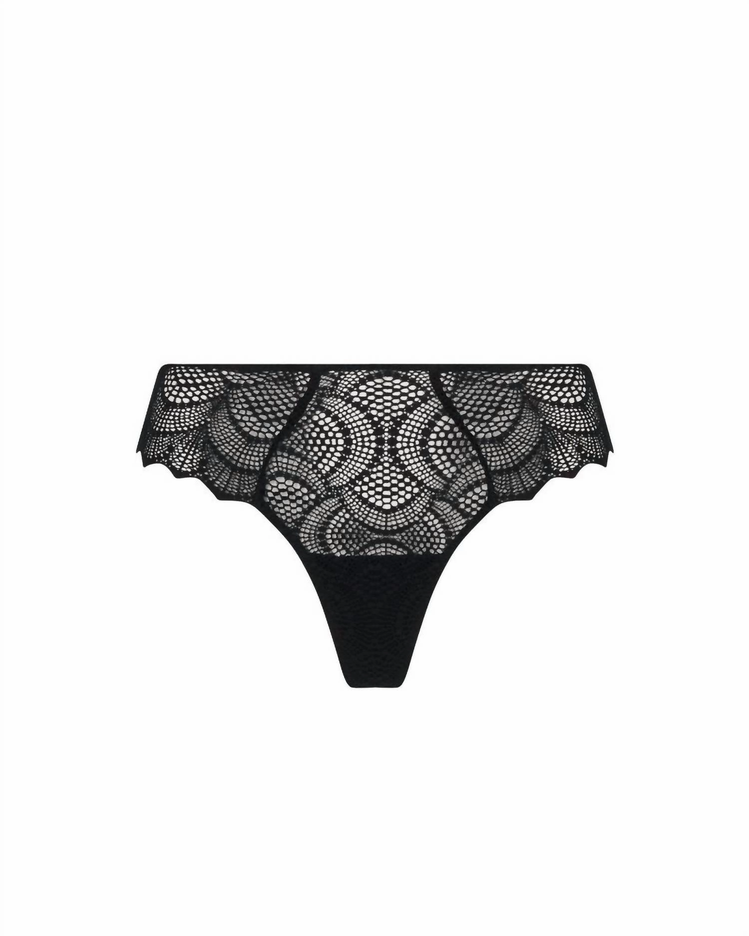 Boheme Tanga Thong In Noir