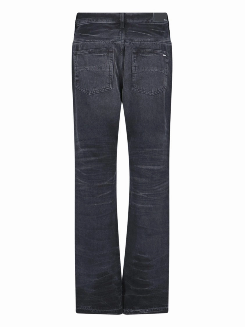Bootcut Black Jeans With Flared Leg