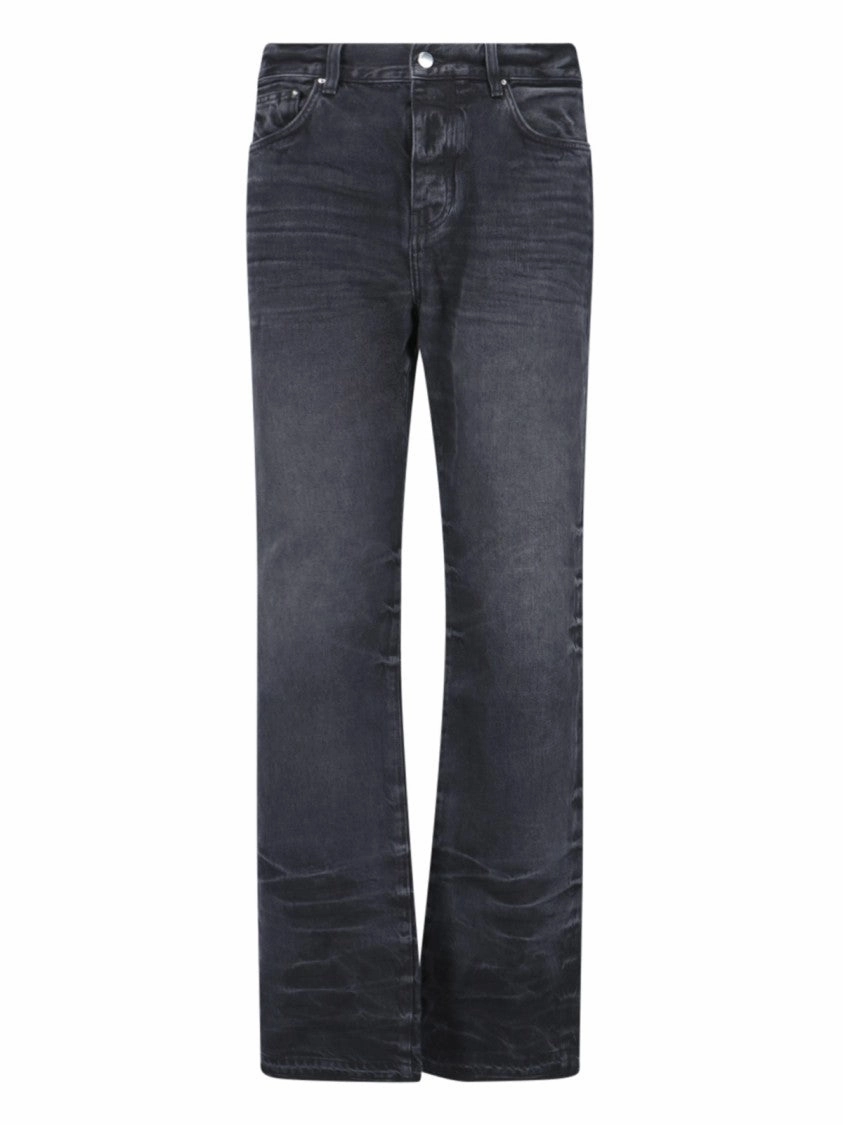 Bootcut Black Jeans With Flared Leg