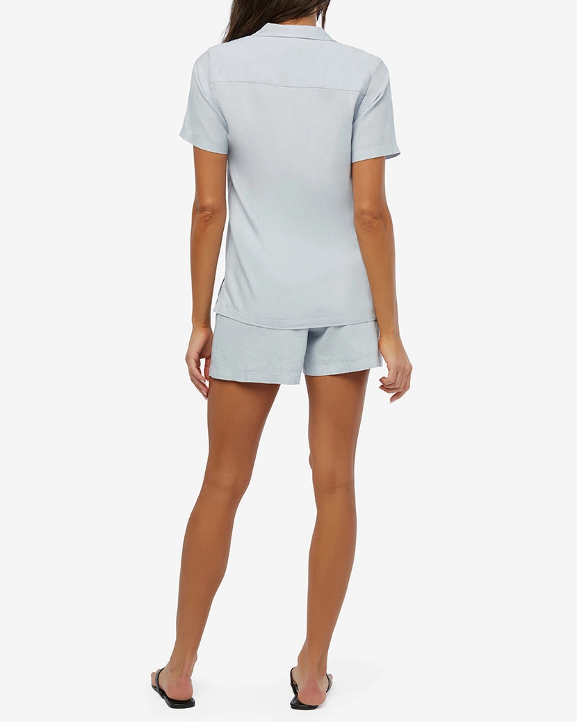 Boxy Linen Overshirt