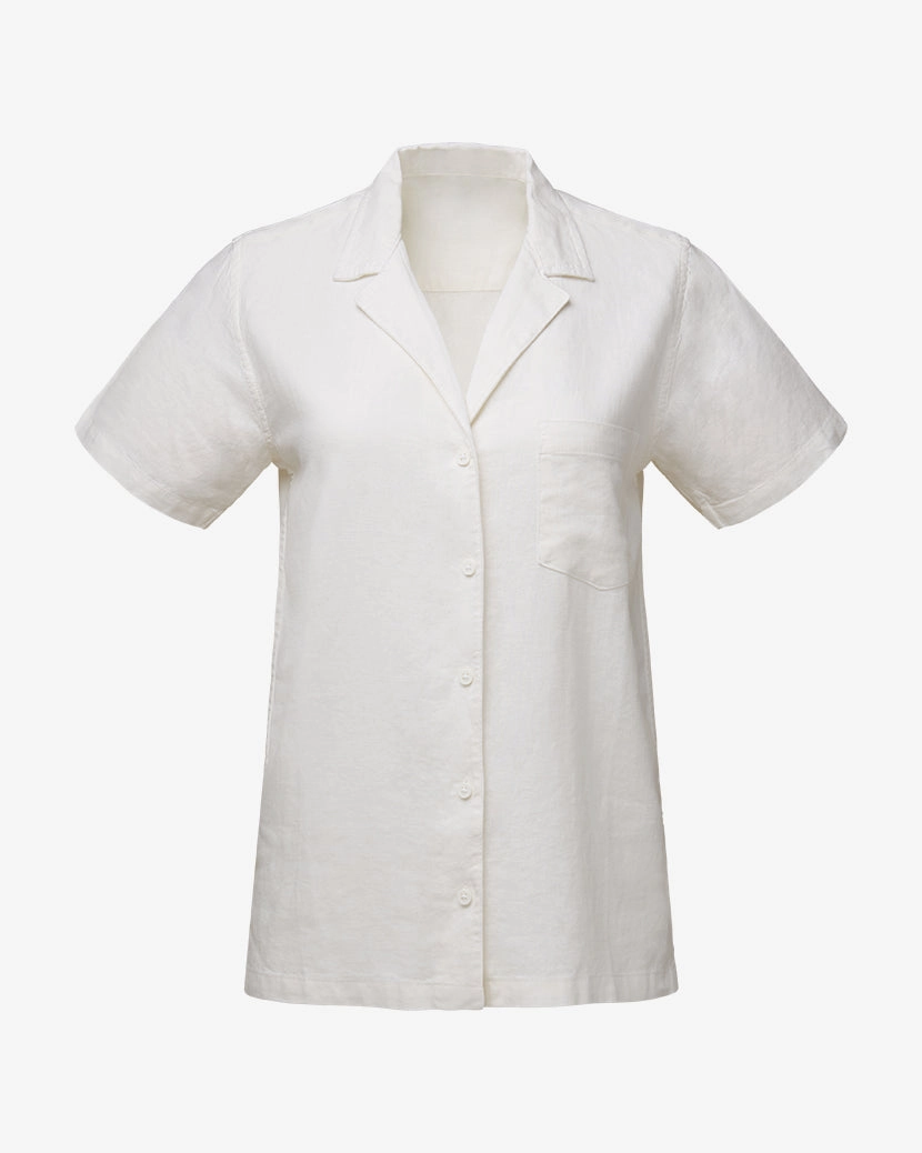 Boxy Linen Overshirt
