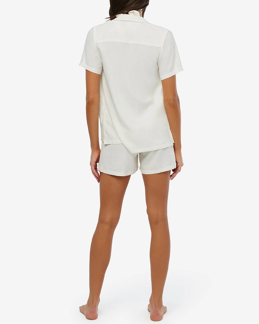 Boxy Linen Overshirt