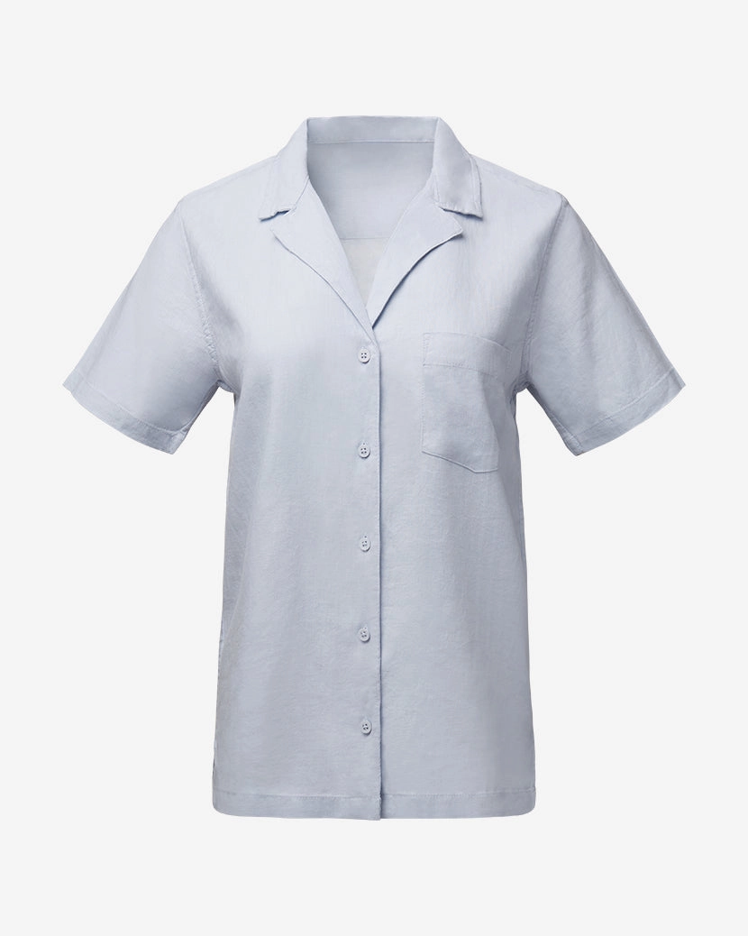 Boxy Linen Overshirt