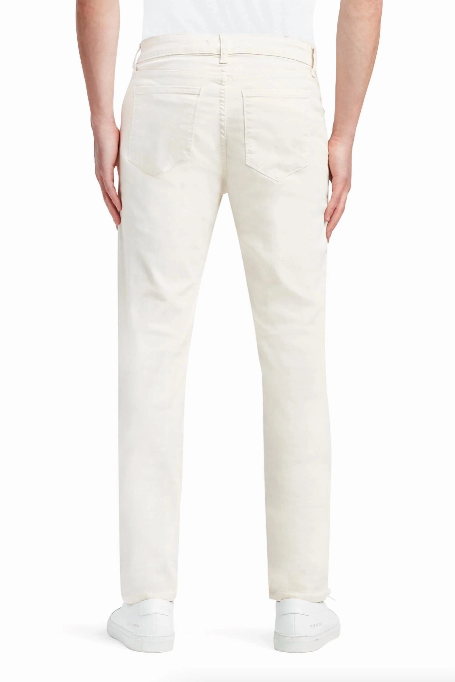 Brando Slim Jean In Vintage Blanc
