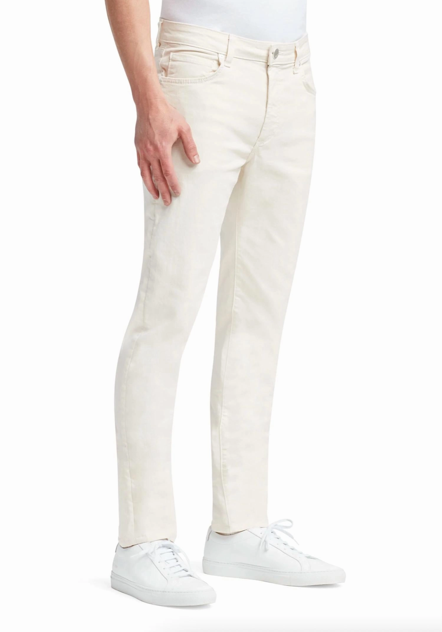 Brando Slim Jean In Vintage Blanc