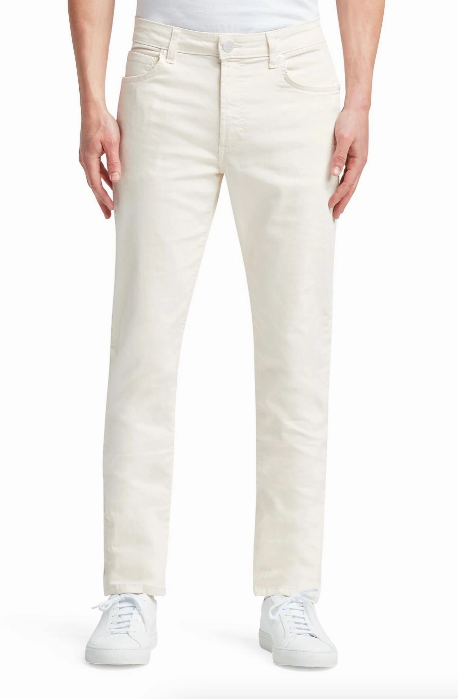 Brando Slim Jean In Vintage Blanc