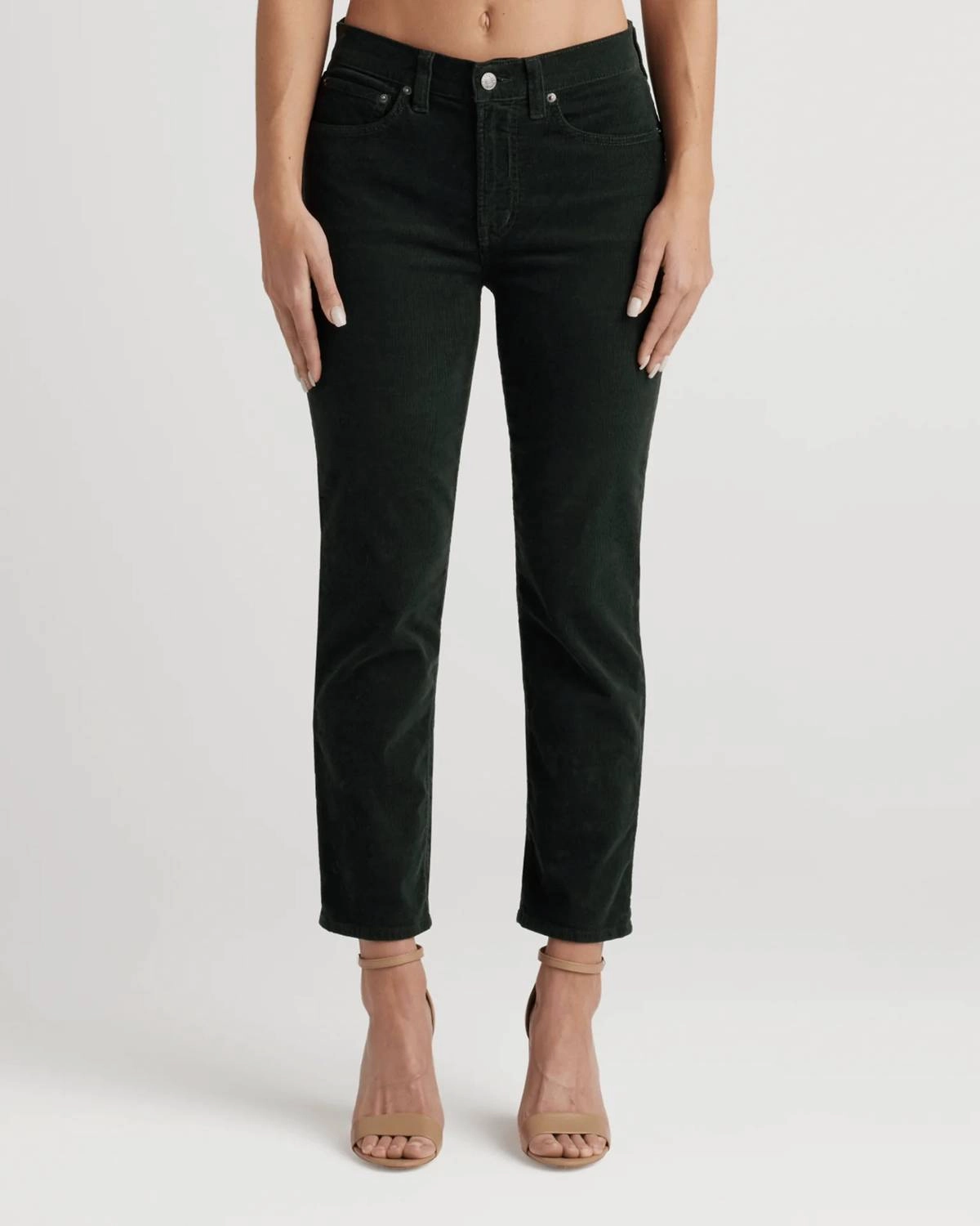 Bree Jeans In Deep Pine