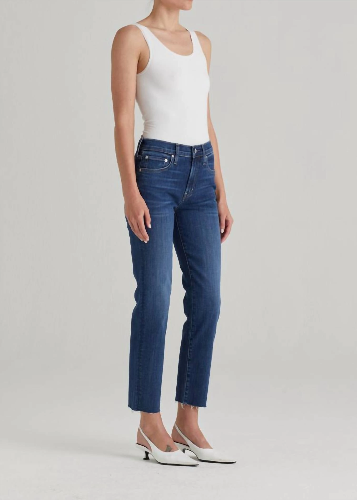 Bree Jeans In Deja Blue