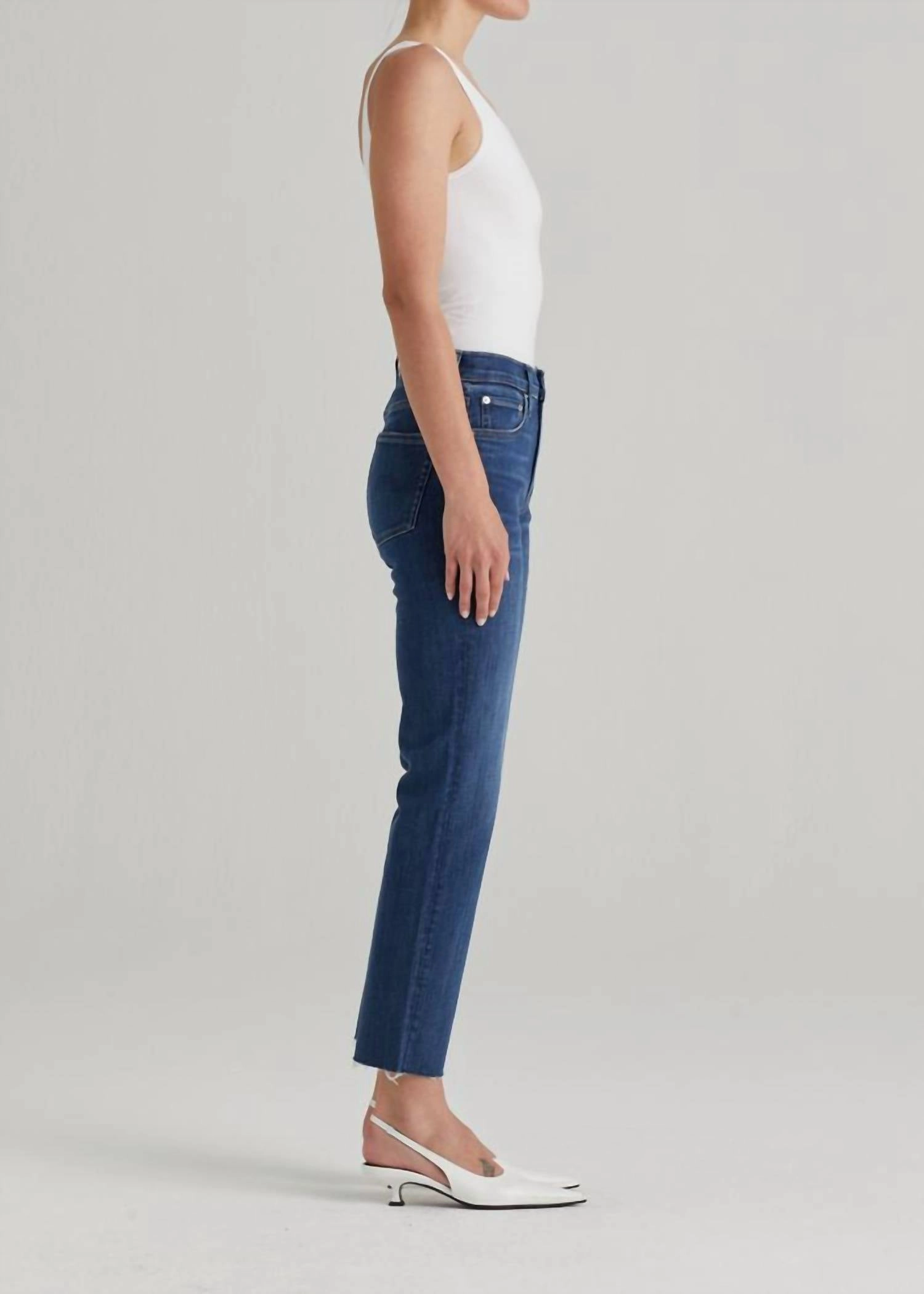 Bree Jeans In Deja Blue