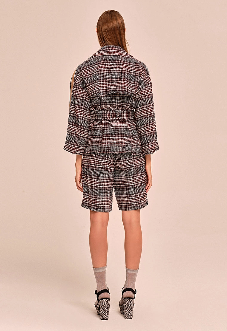 British style tweed jacket