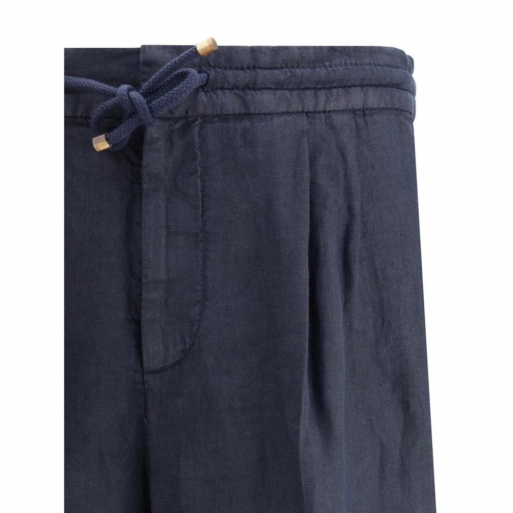 Brunello Cucinelli Linen Men's Pants