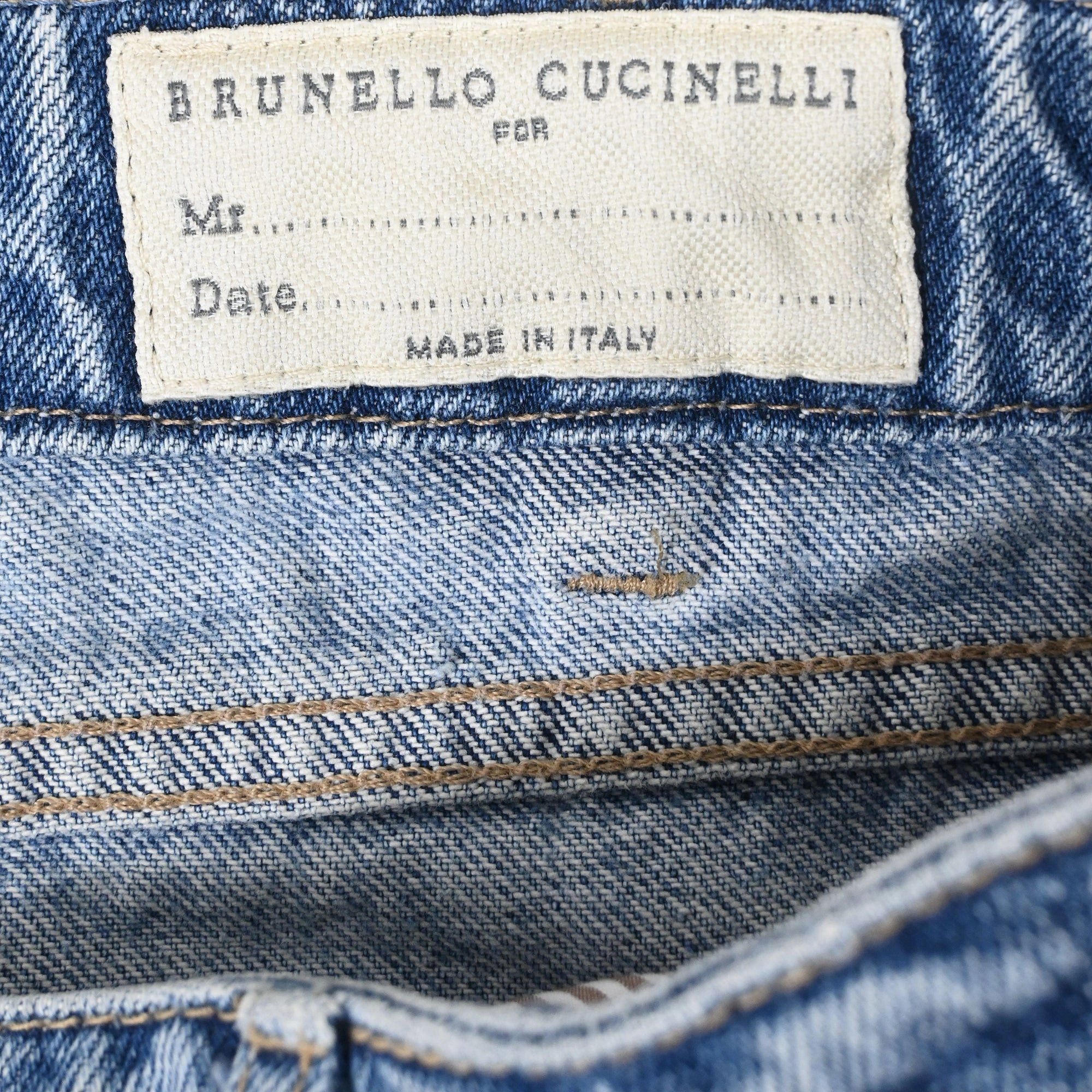 Brunello Cucinelli Slim-Fit Denim Jeans in Light Blue Cotton