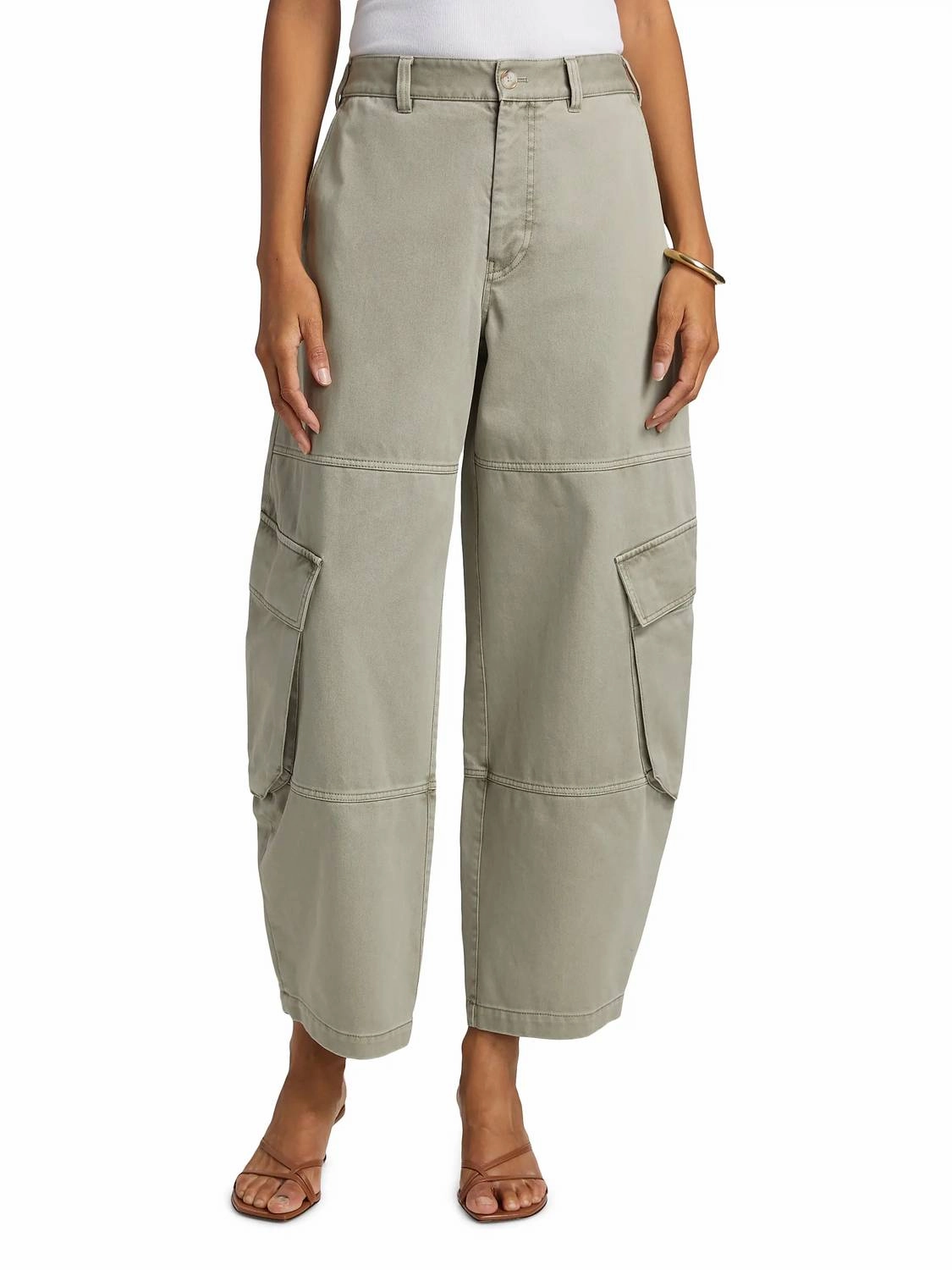 Bubble Cargo Pants In Rosemary