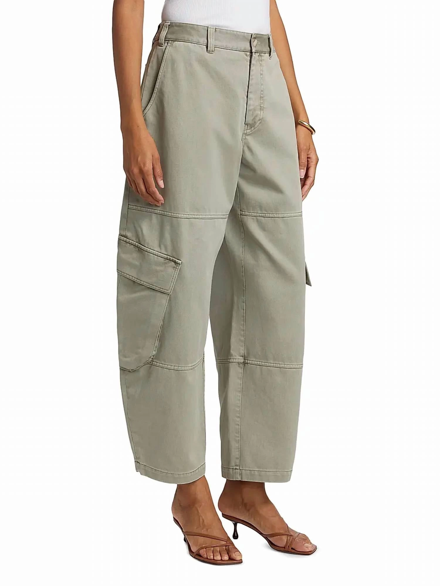 Bubble Cargo Pants In Rosemary