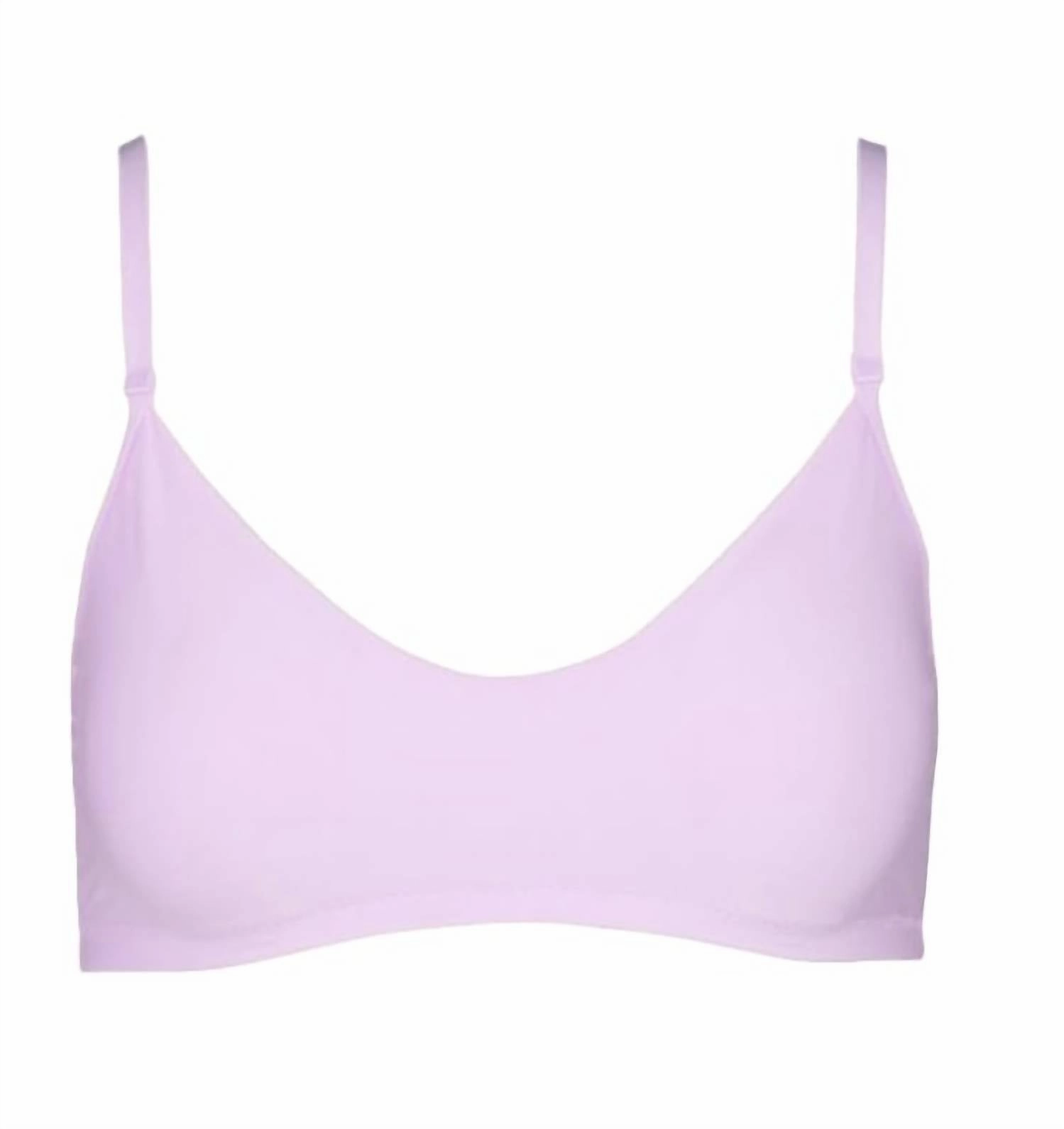 Butter Bralette In Mauve
