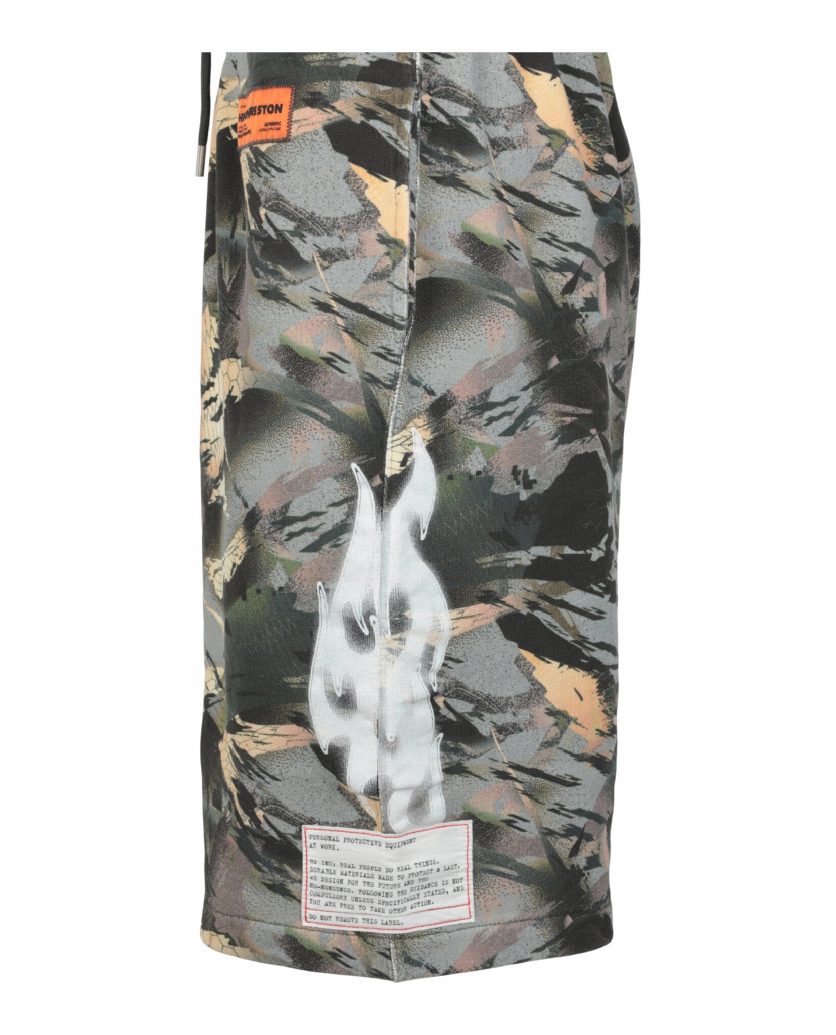 Camo Flaming Sweatshorts