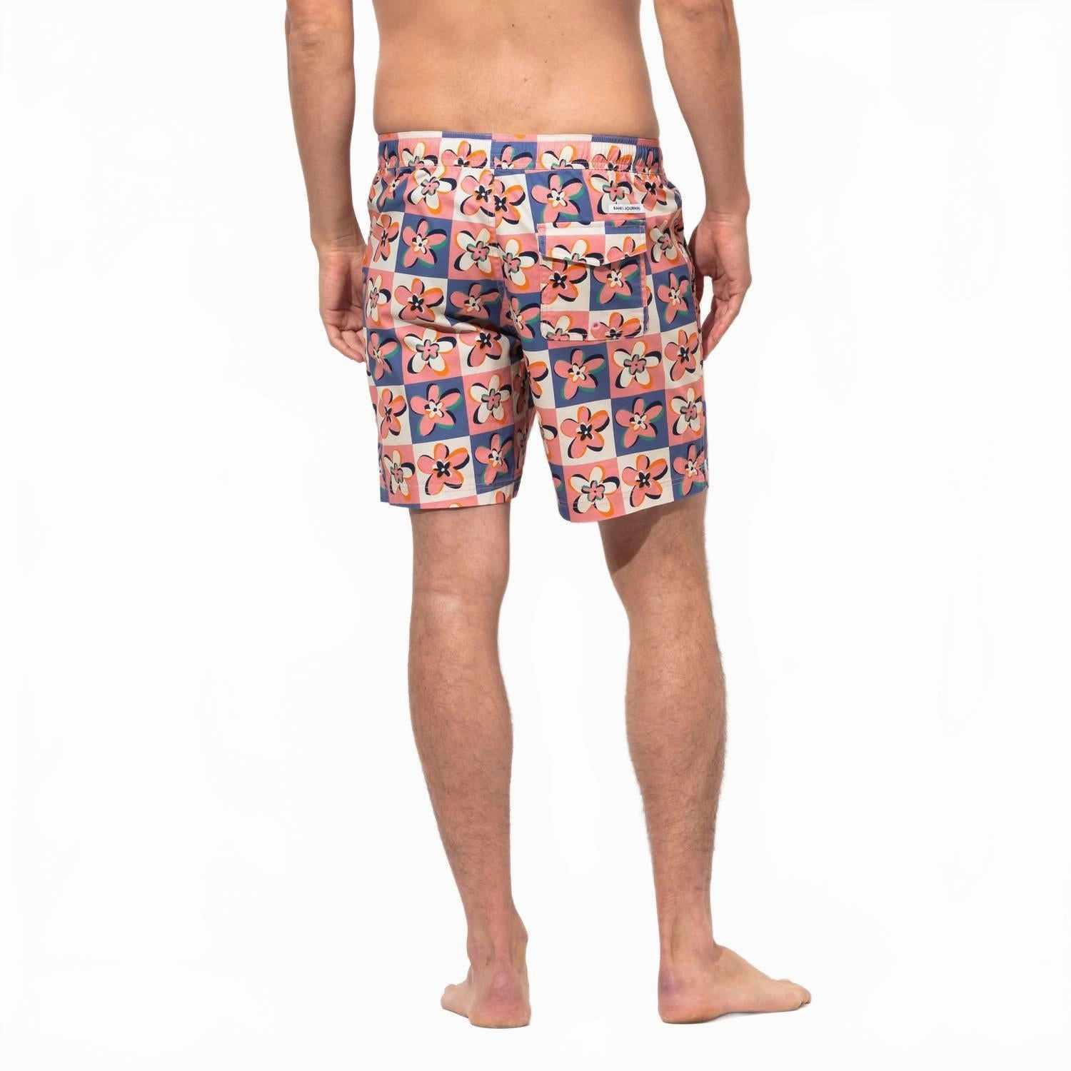 Candy Elastic Boardshort In Rose Tan