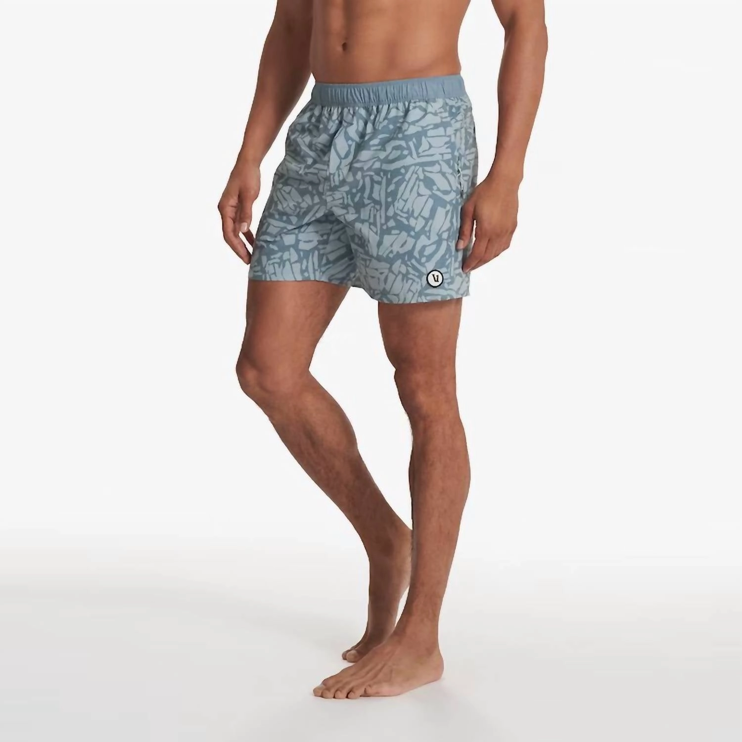 Cape Shorts In Ether Terrazzo