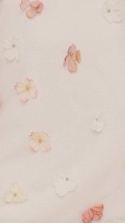 Capella Mini Dress - White Flower