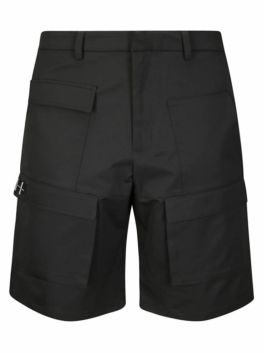 Cargo Shorts With Large Flap Pockets