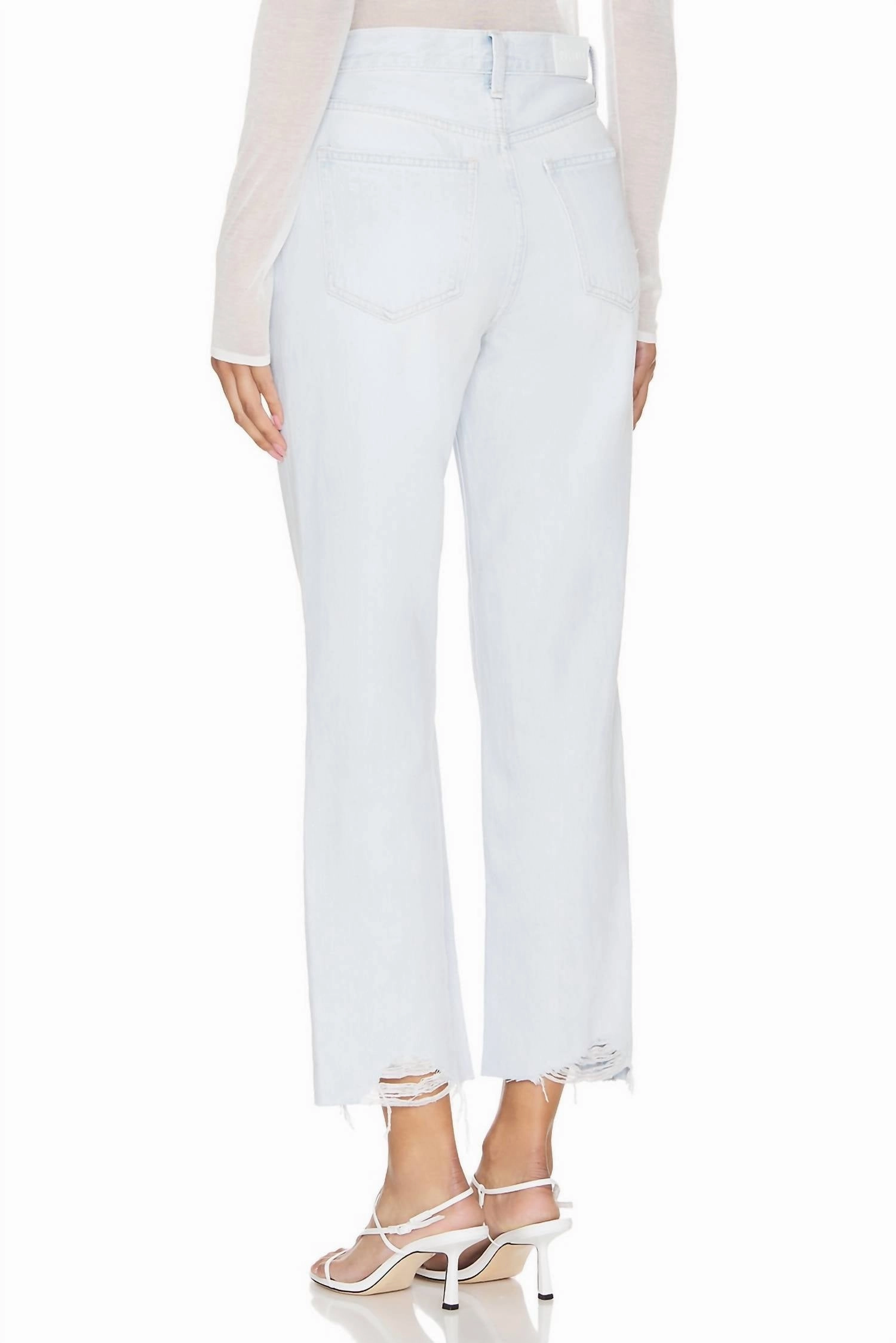 Charlie High Rise Jeans In Destination Distressed