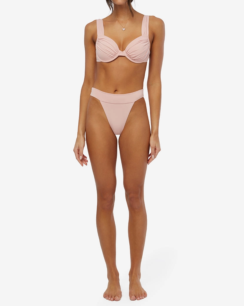 Cheeky High Leg Bikini Bottom