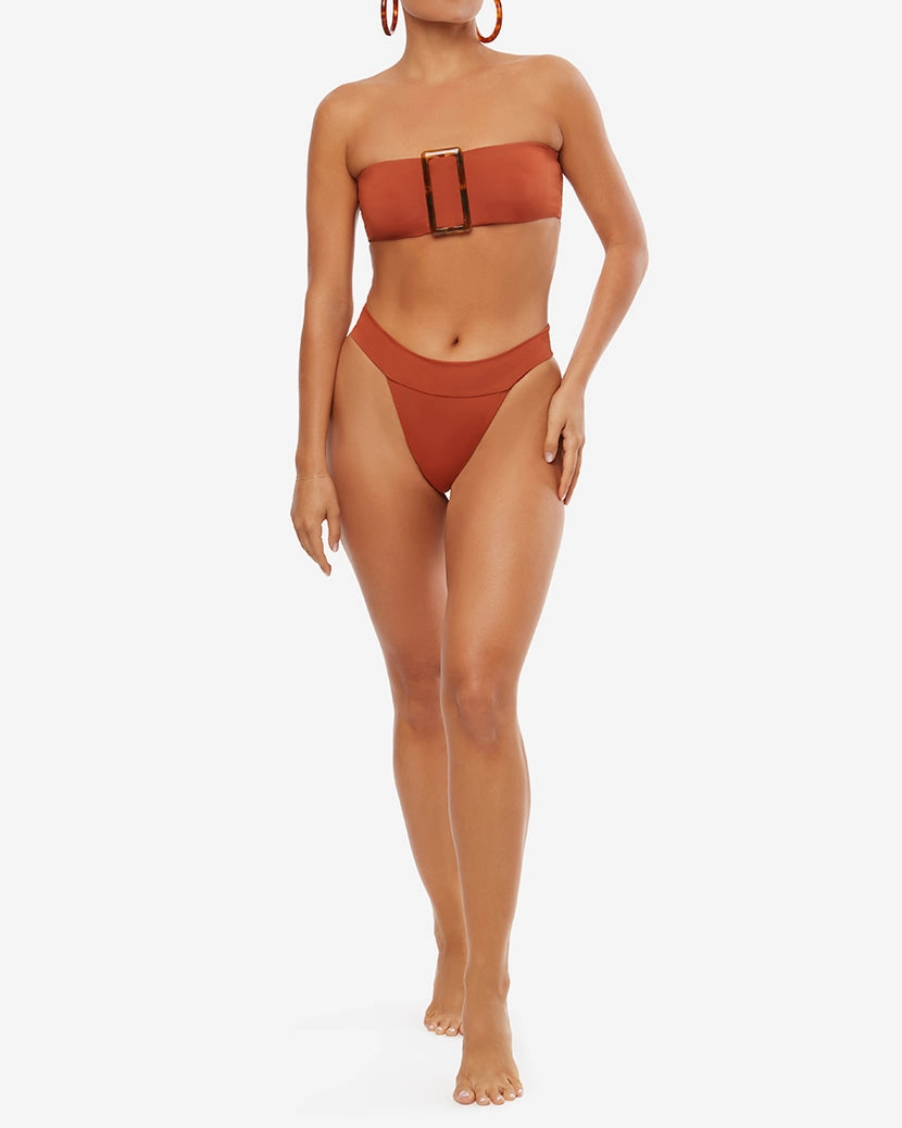 Cheeky High Leg Bikini Bottom