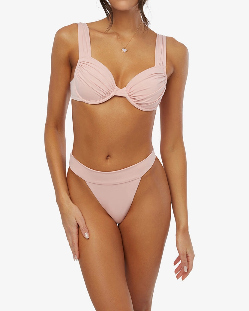 Cheeky High Leg Bikini Bottom