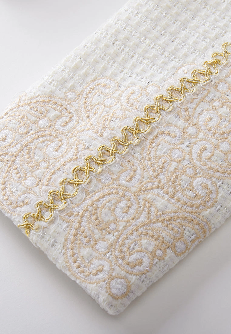 Chinese Knot Paisley-detail Patch-pocket Jacket