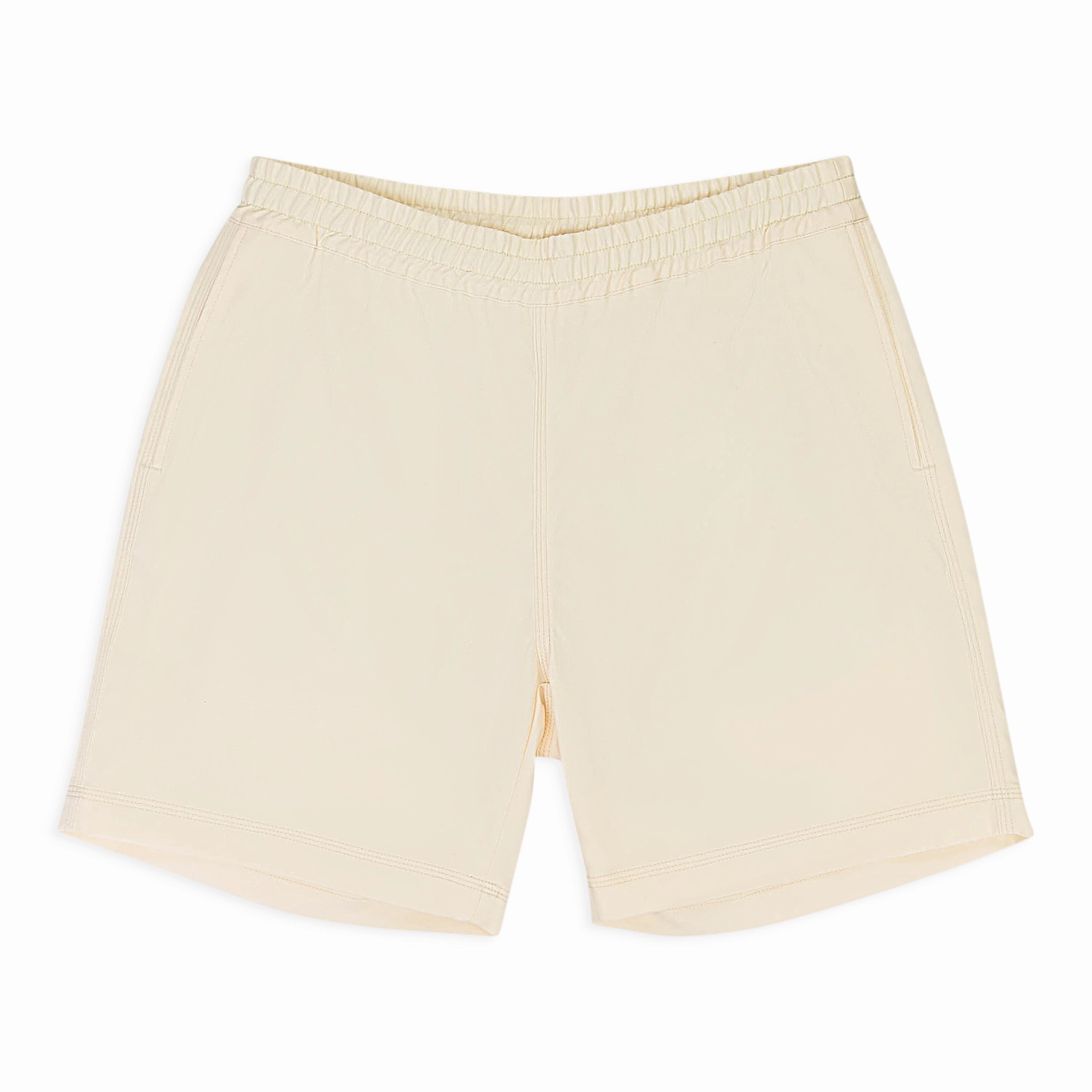 CHINO CREAM SWIM SHORTS