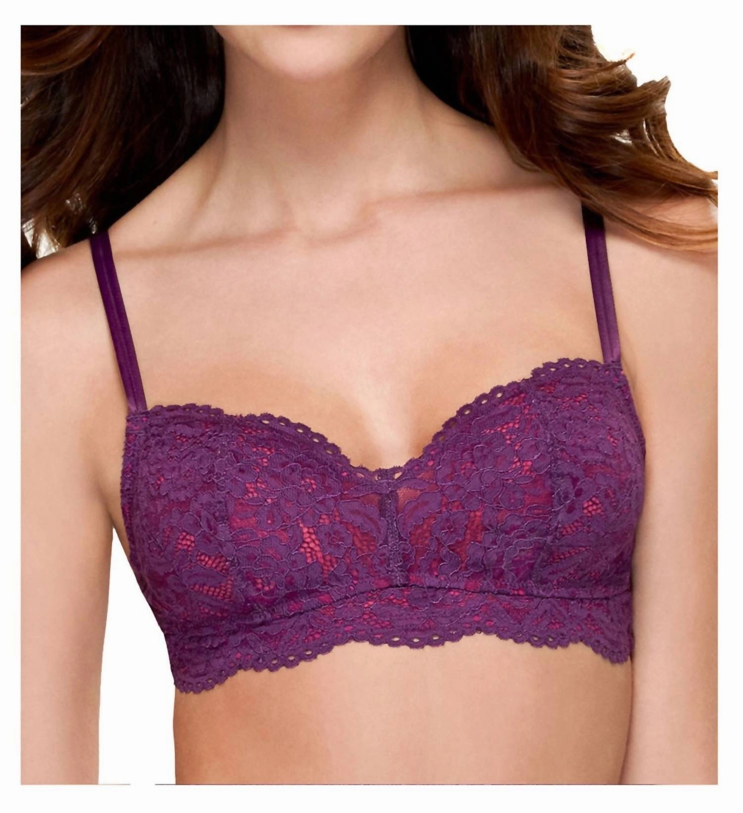 Ciao Bella Bralette In Wine Berry