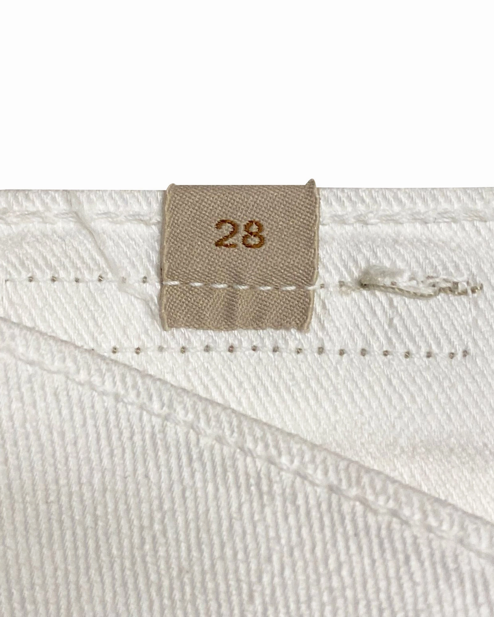 Citizens of Humanity Classic Jeans in White Cotton