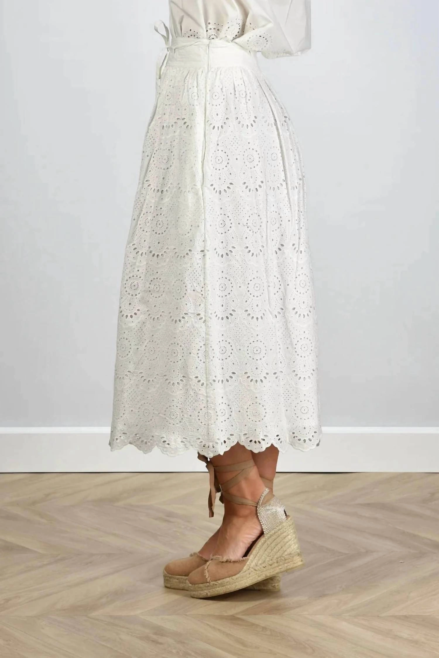 Clarabella Skirt In Pristine