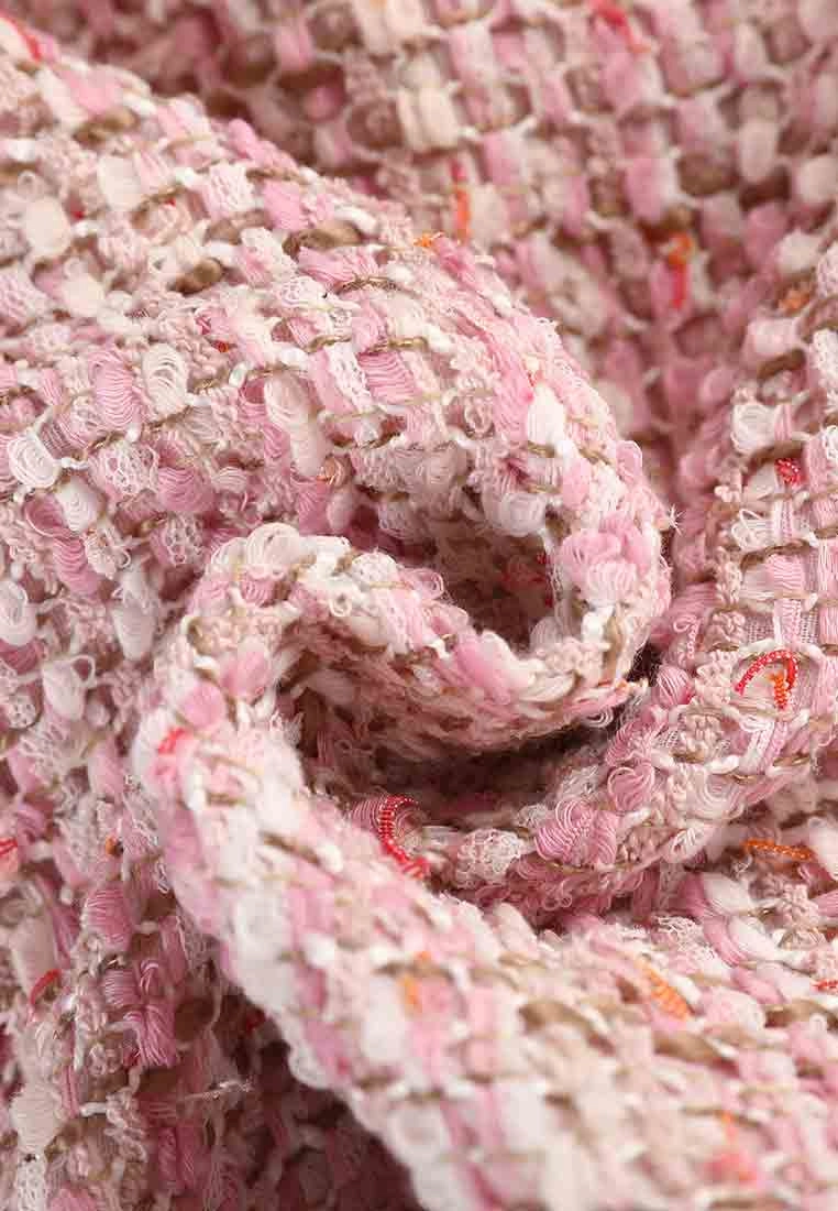 Classic pink tweed jacket