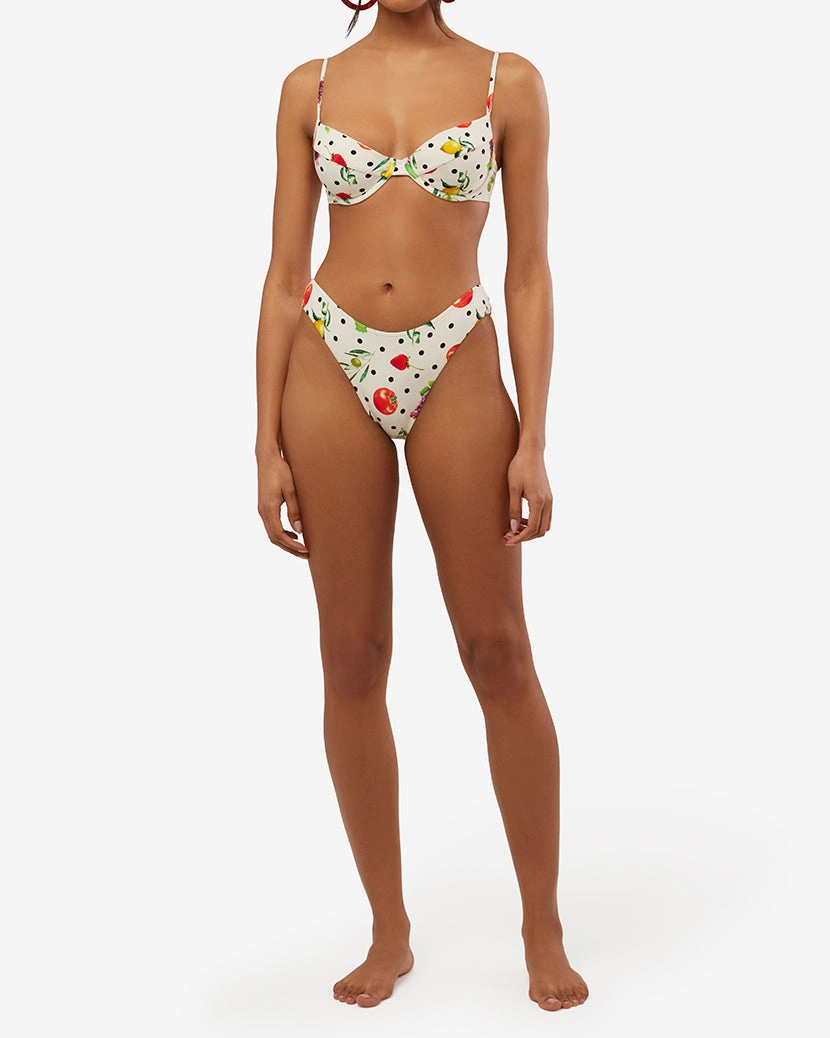 Classic Scoop Fruits Bikini Bottom